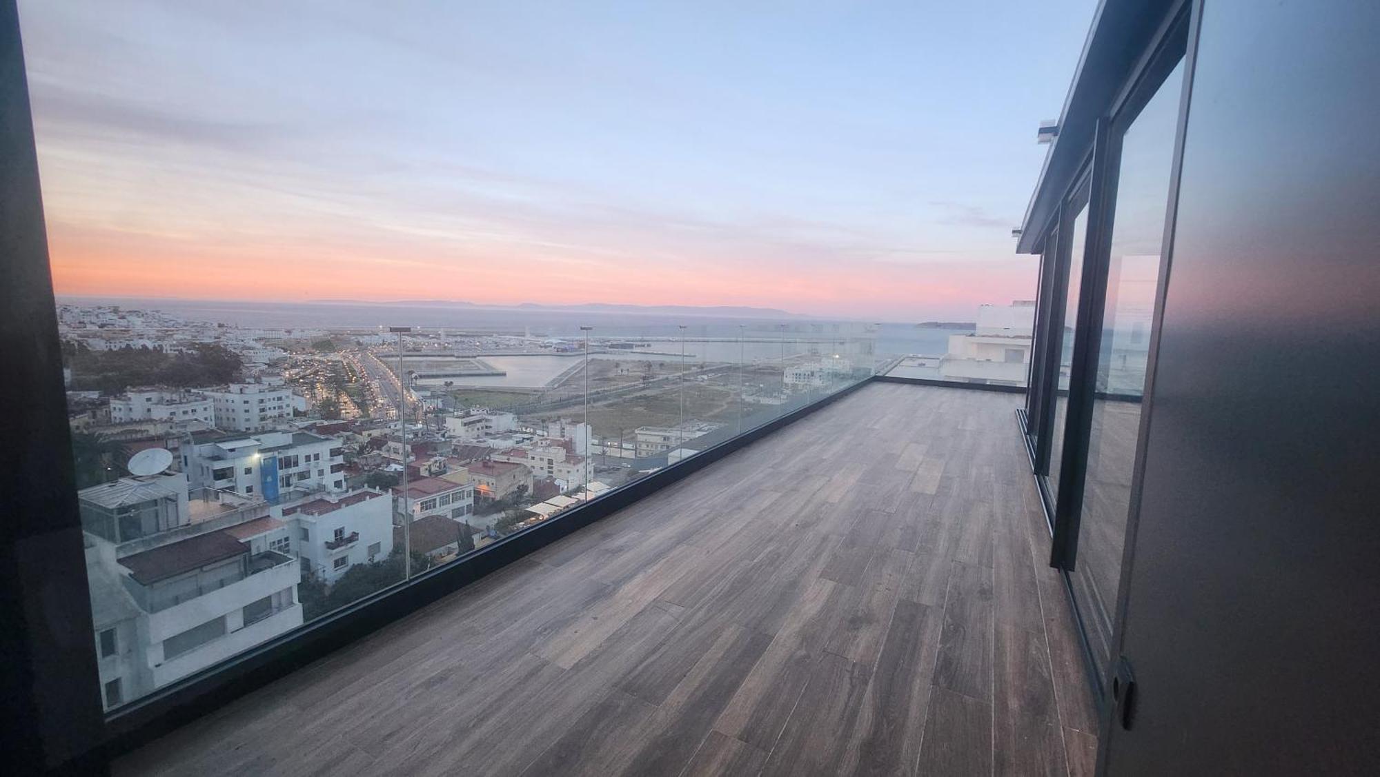 Magnifique Penthouse 160M2 Terrasse 90M2 Vue Mer 丹吉尔 外观 照片