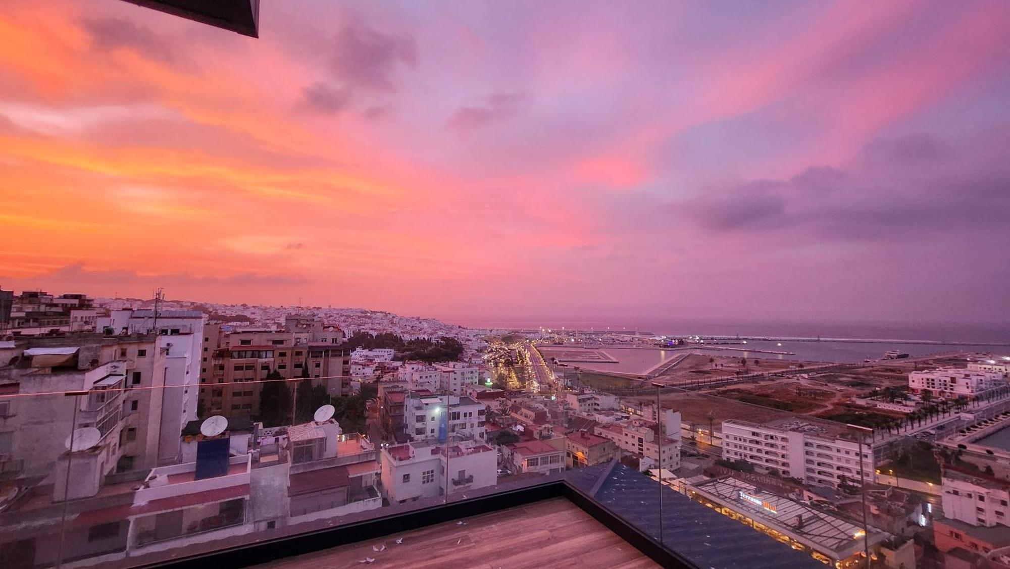 Magnifique Penthouse 160M2 Terrasse 90M2 Vue Mer 丹吉尔 外观 照片