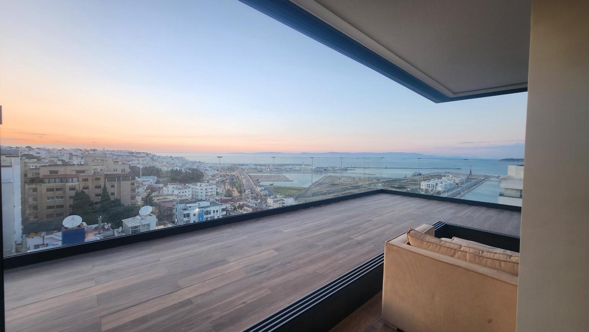 Magnifique Penthouse 160M2 Terrasse 90M2 Vue Mer 丹吉尔 外观 照片