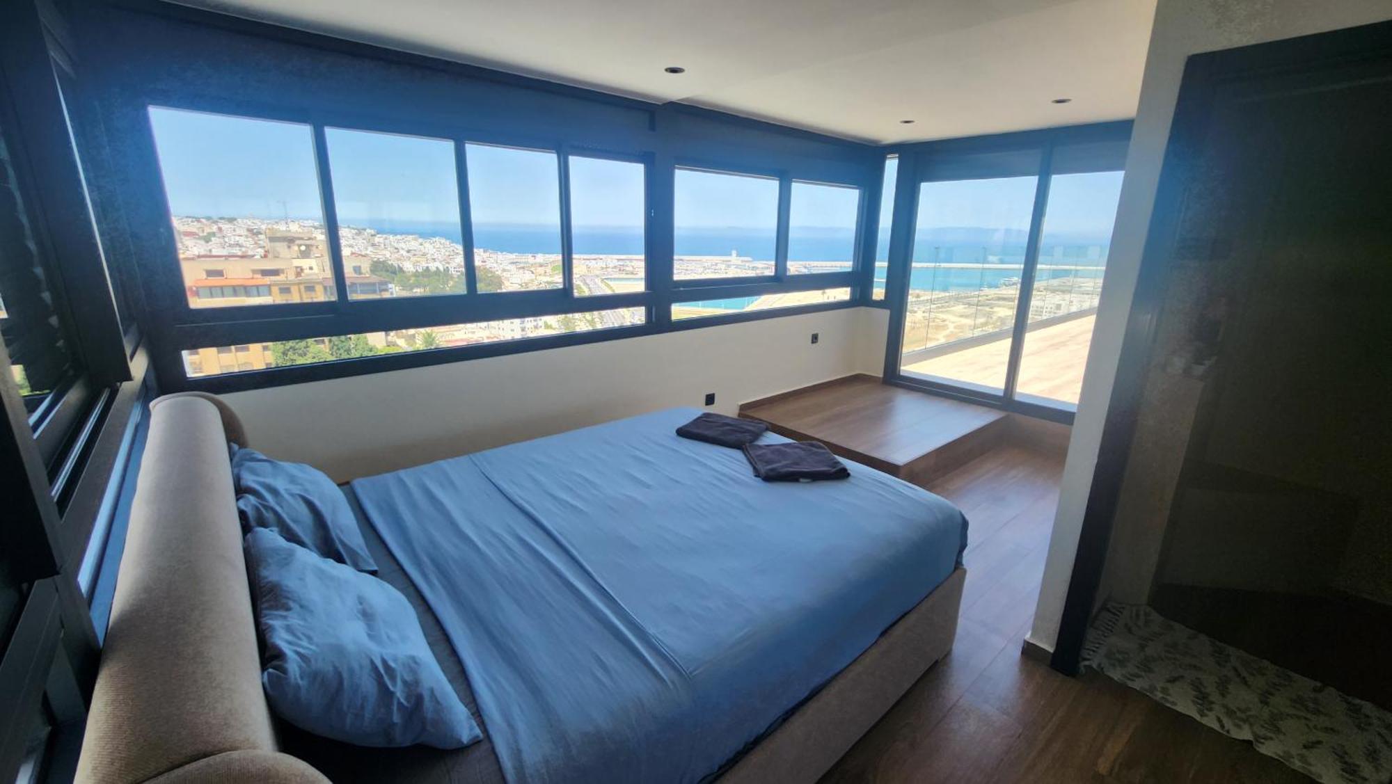 Magnifique Penthouse 160M2 Terrasse 90M2 Vue Mer 丹吉尔 外观 照片