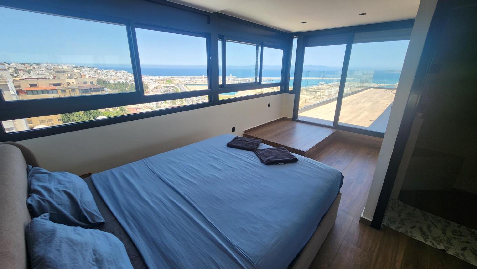 Magnifique Penthouse 160M2 Terrasse 90M2 Vue Mer 丹吉尔 外观 照片